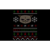 MEH! Christmas Cat Ugly Sweater Bumper Sticker