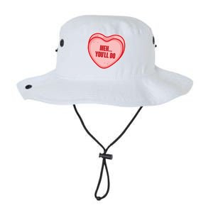 Meh You'll Do Funny Anti Valentine Legacy Cool Fit Booney Bucket Hat