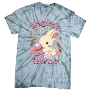 Magical Easter, Happy Easter Day, Cute Rabbit Bunny Hug Egg Tie-Dye T-Shirt