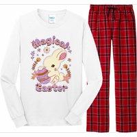 Magical Easter, Happy Easter Day, Cute Rabbit Bunny Hug Egg Long Sleeve Pajama Set