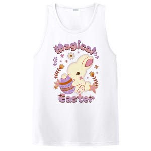 Magical Easter, Happy Easter Day, Cute Rabbit Bunny Hug Egg PosiCharge Competitor Tank