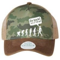Mankind Evolution Human Experiment Gone Wrong Legacy Tie Dye Trucker Hat