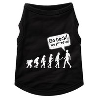 Mankind Evolution Human Experiment Gone Wrong Doggie Tank