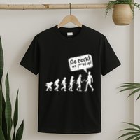 Mankind Evolution Human Experiment Gone Wrong T-Shirt