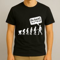 Mankind Evolution Human Experiment Gone Wrong T-Shirt