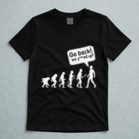 Mankind Evolution Human Experiment Gone Wrong T-Shirt