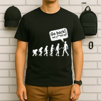 Mankind Evolution Human Experiment Gone Wrong T-Shirt
