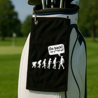 Mankind Evolution Human Experiment Gone Wrong Golf Towel