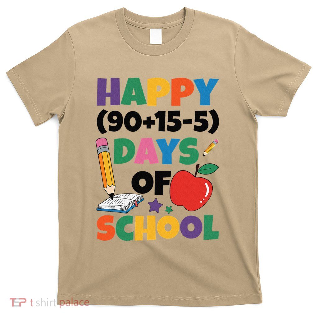 Math Equation Happy 100 Days Of School Math Teacher Calculus T-Shirt