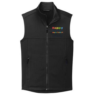 Math Equation Happy 100 Days Of School Gift Collective Smooth Fleece Vest