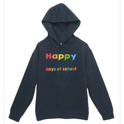 Math Equation Happy 100 Days Of School Gift Urban Pullover Hoodie