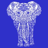 Mandala Elephant Hastin Gaja Pattern Yoga Great Gift Long Sleeve Shirt