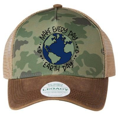 Make Everyday Is Earth Day Protect The Planet Save The Planet Legacy Tie Dye Trucker Hat