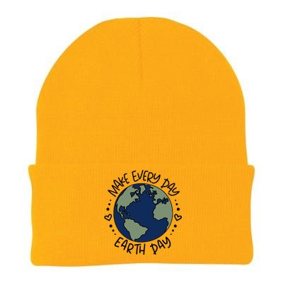 Make Everyday Is Earth Day Protect The Planet Save The Planet Knit Cap Winter Beanie