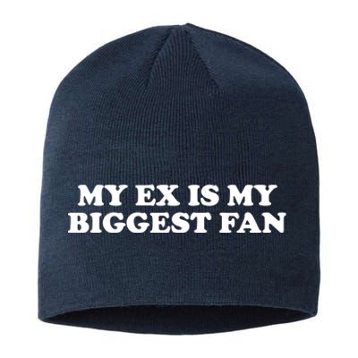 My Ex Is My Biggest Fan Shirts Funny Sayings Sustainable Beanie