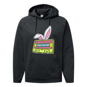 Mixtape Easter I Said A Hip Hop Easter Day Cute Ears Bunny Girl Women Performance Fleece Hoodie