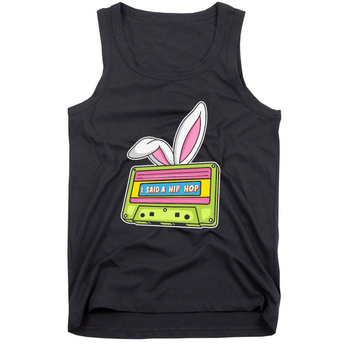 Mixtape Easter I Said A Hip Hop Easter Day Cute Ears Bunny Girl Women Tank Top