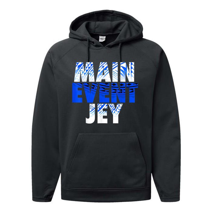 Main Event Jey Performance Fleece Hoodie