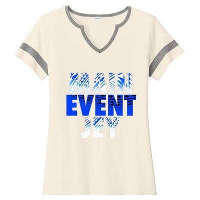 Main Event Jey Ladies Halftime Notch Neck Tee