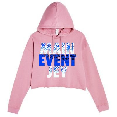 Main Event Jey Crop Fleece Hoodie