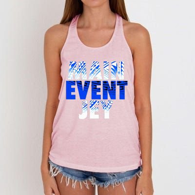 Main Event Jey Women's Knotted Racerback Tank