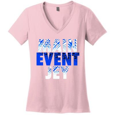 Main Event Jey Women's V-Neck T-Shirt