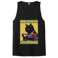 More Espresso Less Depresso Up Caffeine Down Depression PosiCharge Competitor Tank