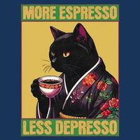 More Espresso Less Depresso Up Caffeine Down Depression Infant Baby Jersey Bodysuit