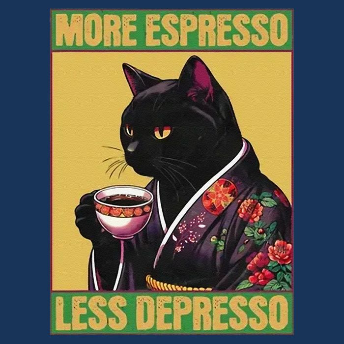 More Espresso Less Depresso Up Caffeine Down Depression Infant Baby Jersey Bodysuit