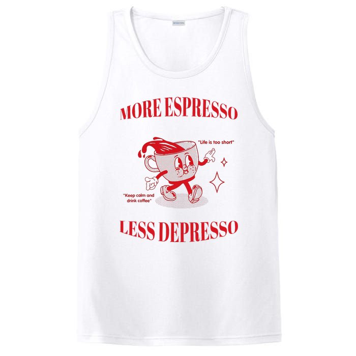 More Espresso Less Depresso PosiCharge Competitor Tank