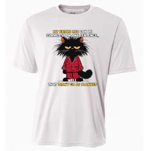 My Entire Life Can Be Summed Up In One Sentence Cat Cooling Performance Crew T-Shirt