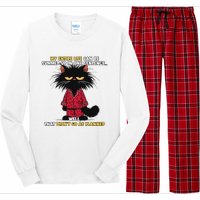 My Entire Life Can Be Summed Up In One Sentence Cat Long Sleeve Pajama Set