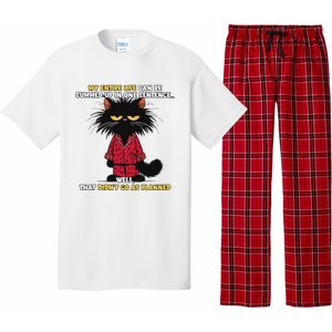 My Entire Life Can Be Summed Up In One Sentence Cat Pajama Set