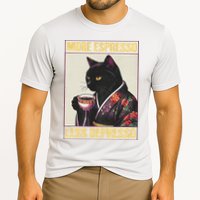More Espresso Less Depresso Kimono Cat Japanese Cooling Performance Crew T-Shirt