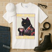 More Espresso Less Depresso Kimono Cat Japanese Tall T-Shirt
