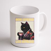 More Espresso Less Depresso Kimono Cat Japanese Mug