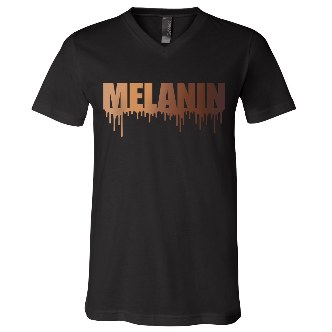 MELANIN V-Neck T-Shirt