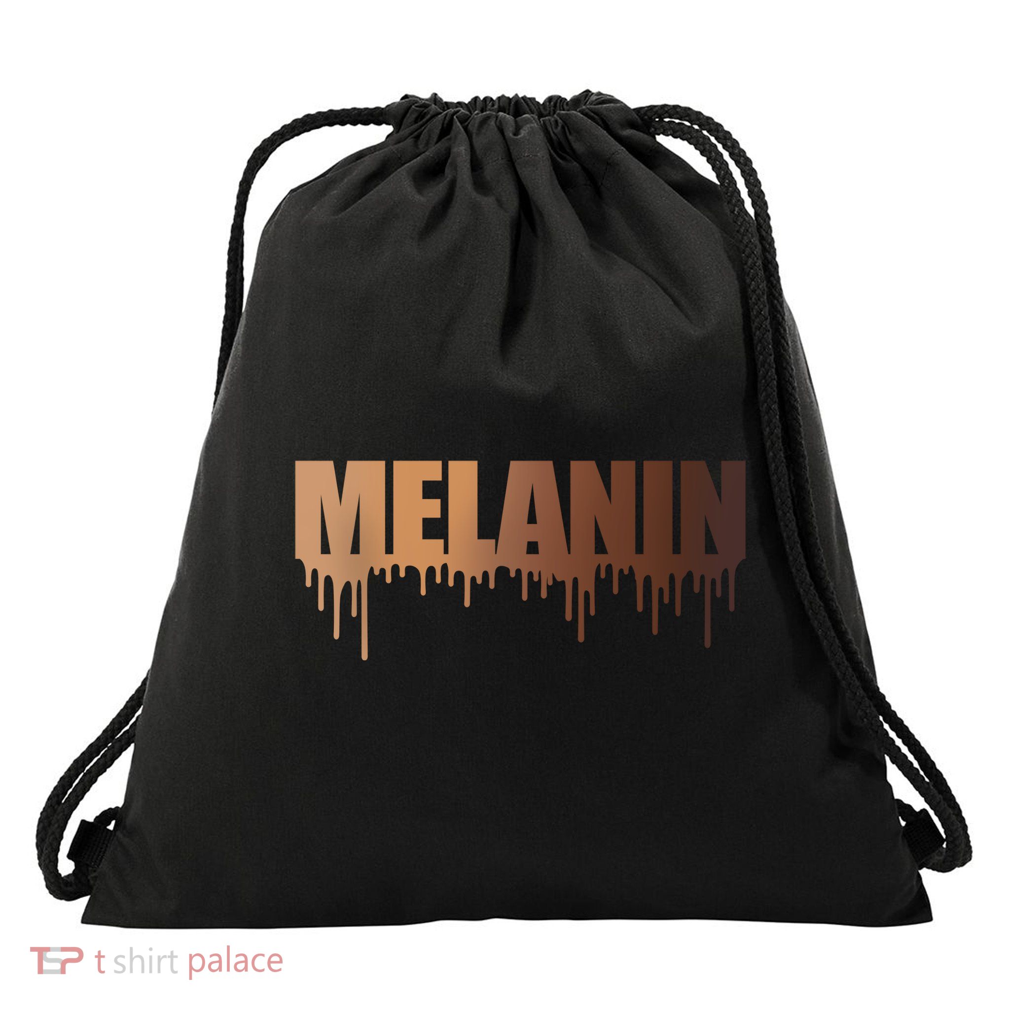 MELANIN Drawstring Bag