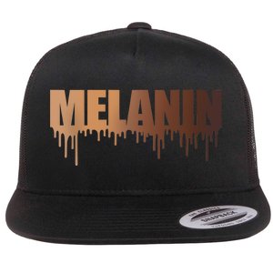 MELANIN Flat Bill Trucker Hat