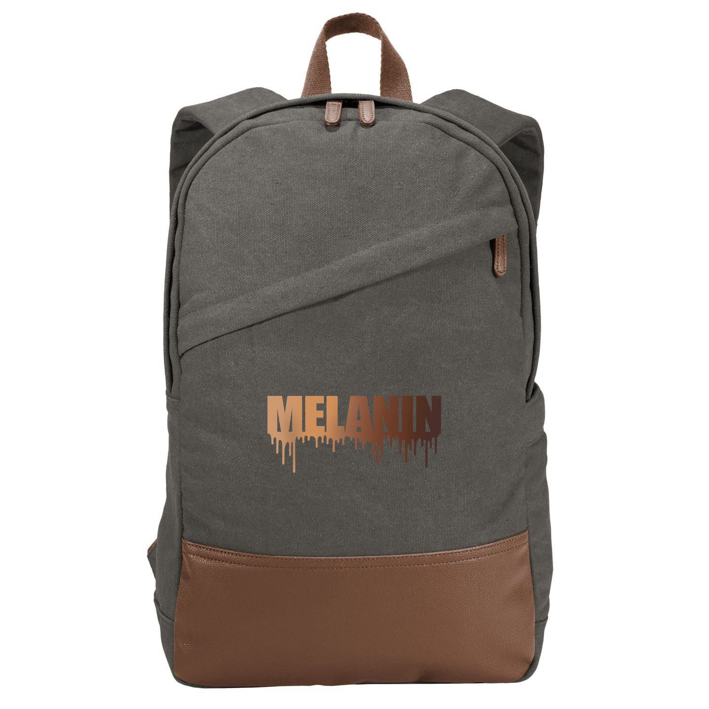 MELANIN Cotton Canvas Backpack