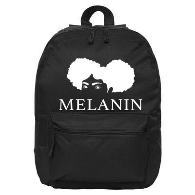 Melanin Afro 16 in Basic Backpack