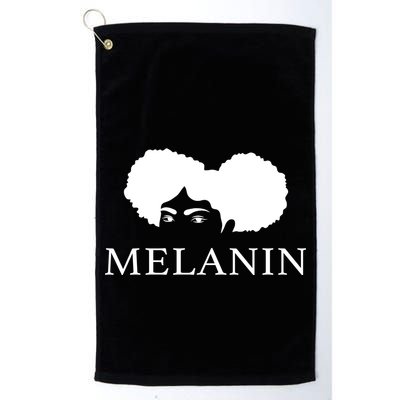 Melanin Afro Golf Towel