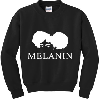 Melanin Afro Kids Sweatshirt