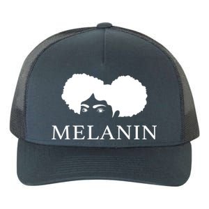 Melanin Afro Yupoong Adult 5-Panel Trucker Hat