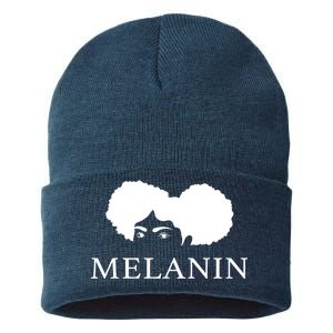 Melanin Afro Sustainable Knit Beanie