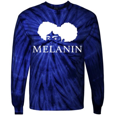 Melanin Afro Tie-Dye Long Sleeve Shirt