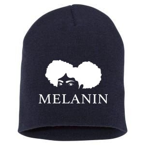 Melanin Afro Short Acrylic Beanie