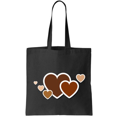 Melanin Diversity Hearts Bag