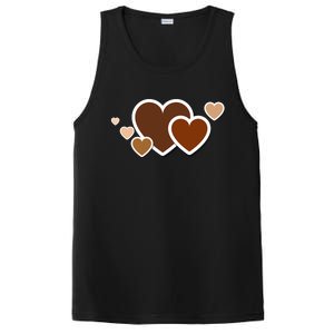 Melanin Diversity Hearts PosiCharge Competitor Tank