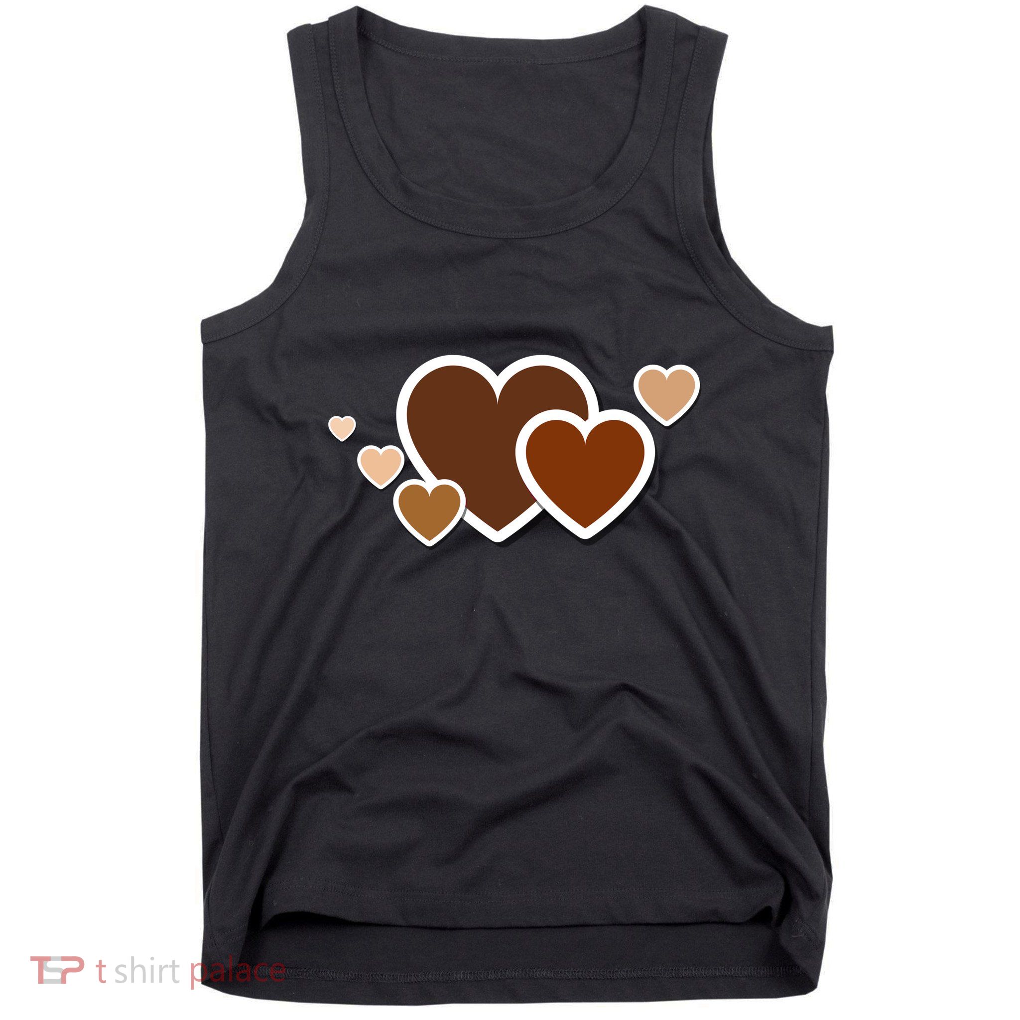 Melanin Diversity Hearts Tank Top